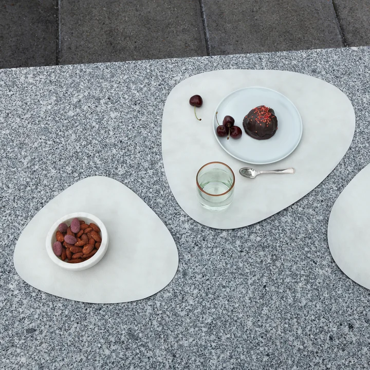 Witte tafelmat placemats van Lind DNA