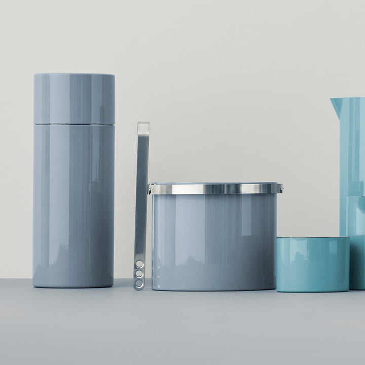 Cocktail shaker, ijstang en emmer van Stelton