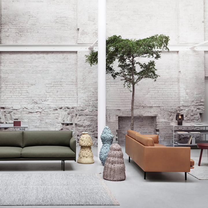 Outline Sofa van Muuto in leer