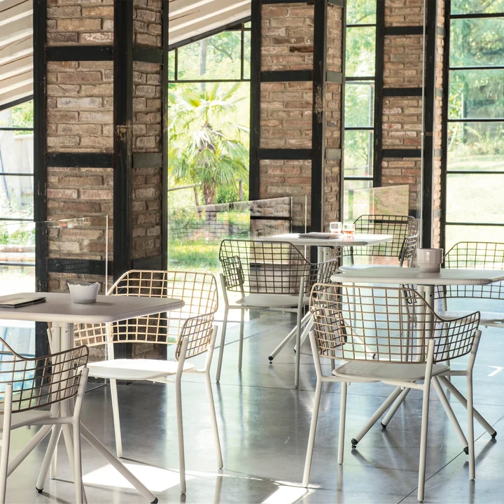 Lyze Fauteuil en tuintafel