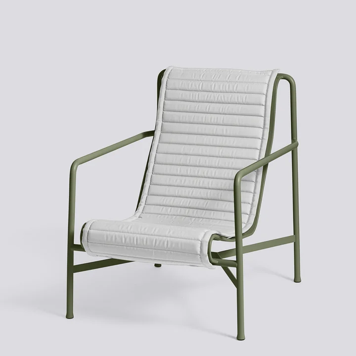 Palissade Gewatteerd kussen voor hoge loungestoel by HAY