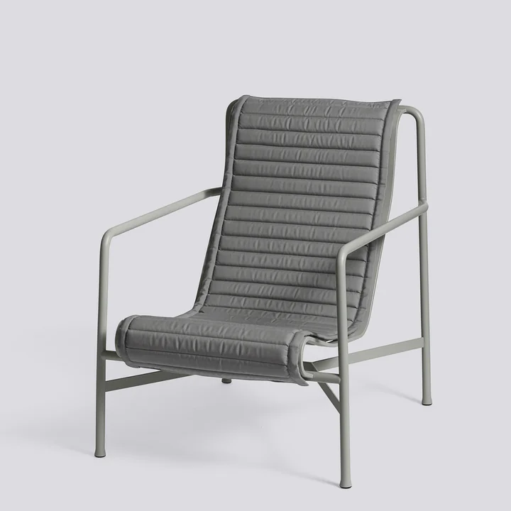 Palissade Gewatteerd kussen voor hoge loungestoel by HAY