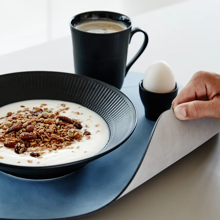 Placemat van Lind DNA gemaakt van gerecycled leer