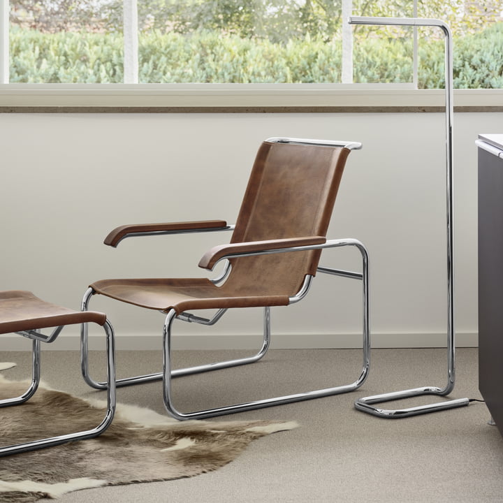 S 35 L fauteuil van Marcel Breuer voor Thonet