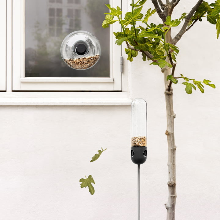 Window Bird Feeder en de Bird Feeder Tube van Eva Solo