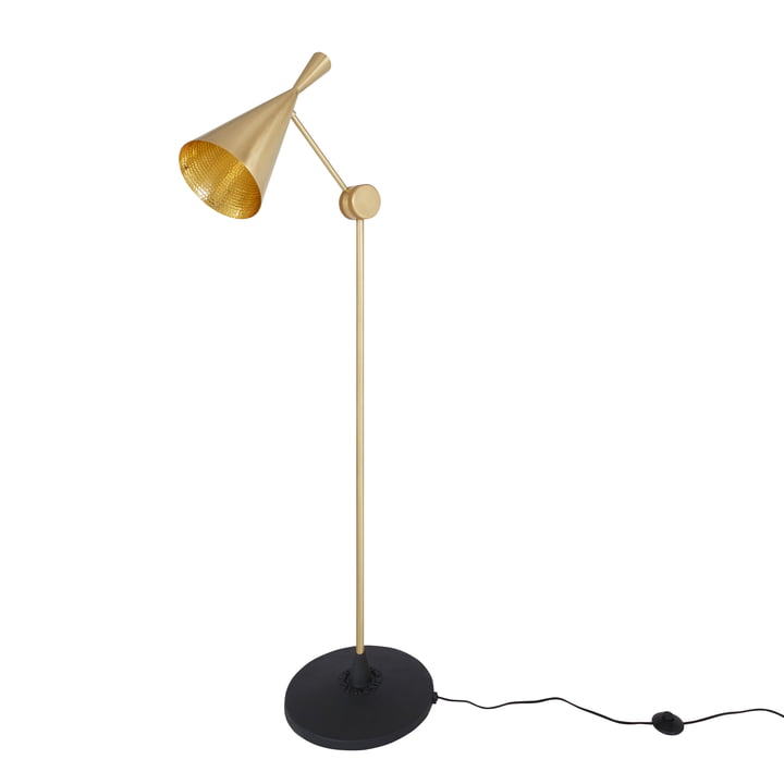 Klop de vloerlamp van Tom Dixon op.