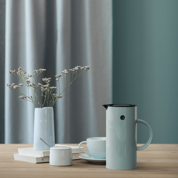 EM Koffiezetapparaat, 1 l van Stelton in Dusty Green