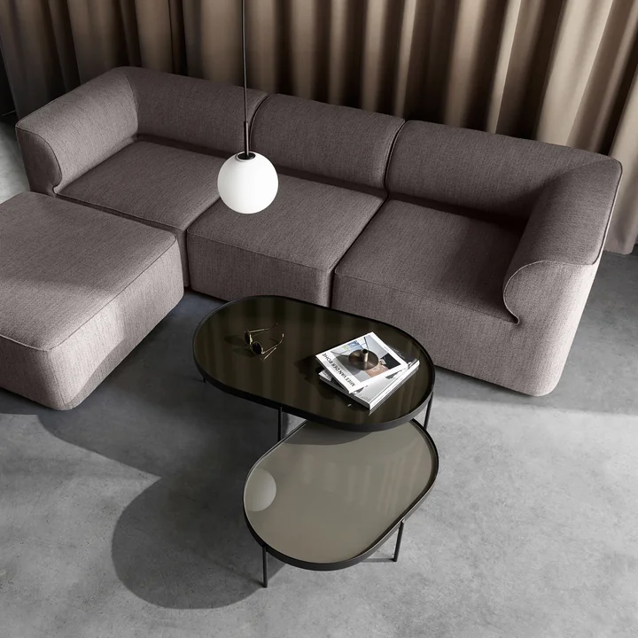 Het menu - NoNo Coffee Table en de Eave Sofa ingericht als zithoek