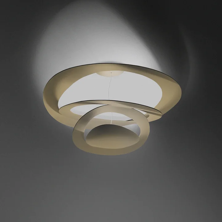 Artemide - Pirce Soffitto Plafondlamp, goud