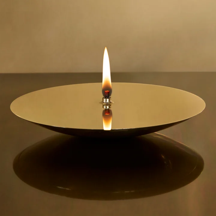 Olielamp Holoceen nr. 1 van Wästberg