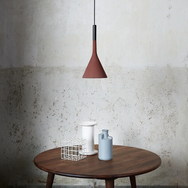 Aplomb LED Hanglamp van Foscarini in rood