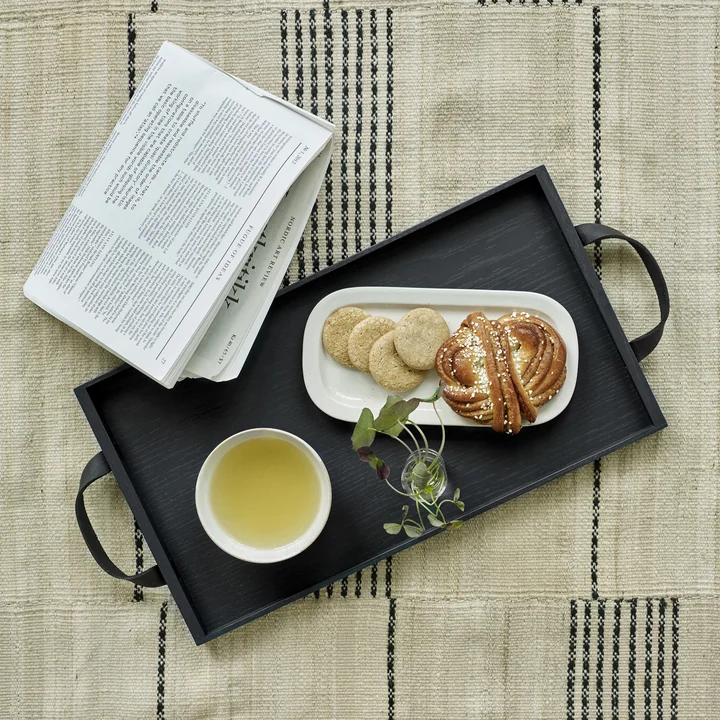 Norr Dienblad van Skagerak in zwart