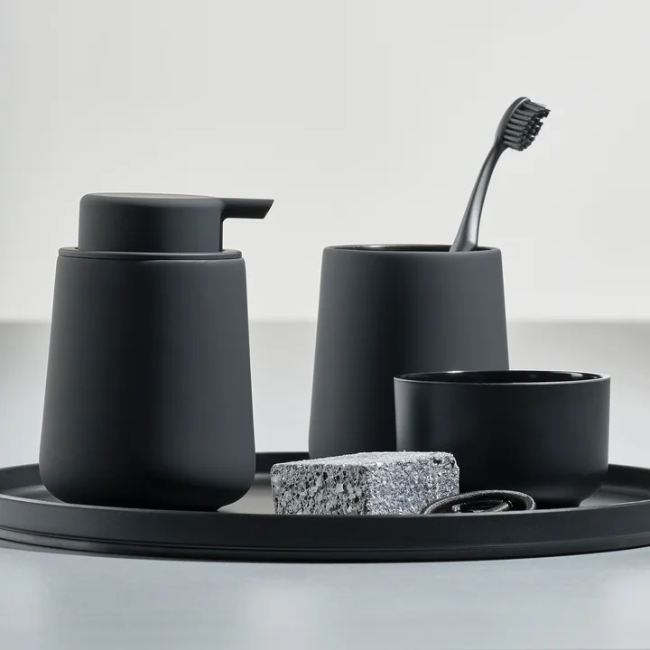 Nova One Tandenborsteltrommel en zeepdispenser van Zone Denmark