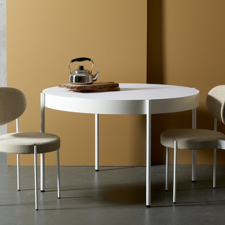 Verpan - Tafel 430 met bijpassende stoelen