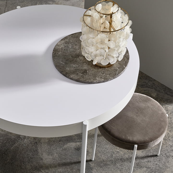 De Verpan - Tafel en Kruk 430 met Fun Lamp