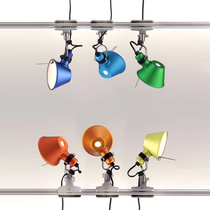 Artemide Tolomeo - Pinza clip-on lamp
