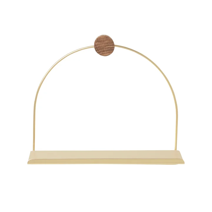 Wandopberger en wandbox voor de badkamer by Ferm Living