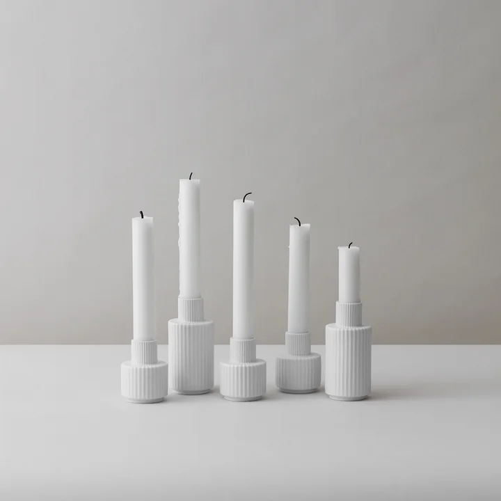 Kaarsenhouder van Lyngby Porcelæn