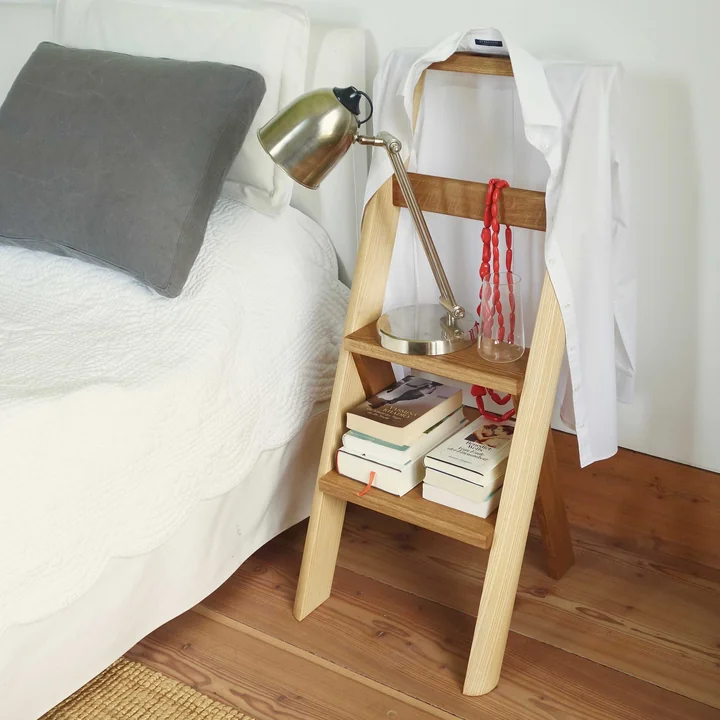 Auerberg - Trapladder kleding Valet, As / Eik