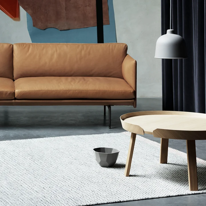 Graan hanglamp van Muuto in grijs