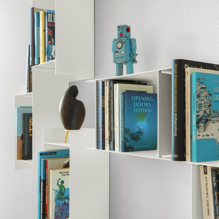 vonbox - Blurry Wall Shelf, wit (RAL 9016)