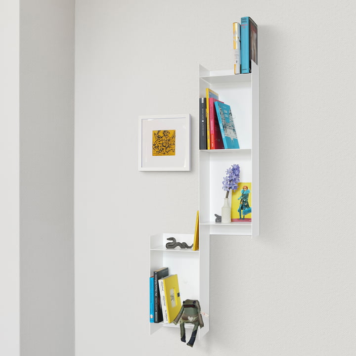 vonbox - Blurry Wall Shelf, wit (RAL 9016)