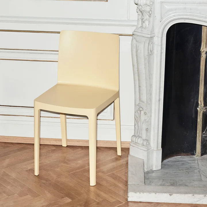 De hooi - Élémentaire stoel, lichtgeel