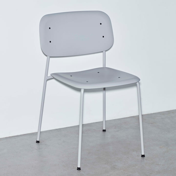 Hooi - Soft Edge Chair P10 Stoel, lichtgrijs