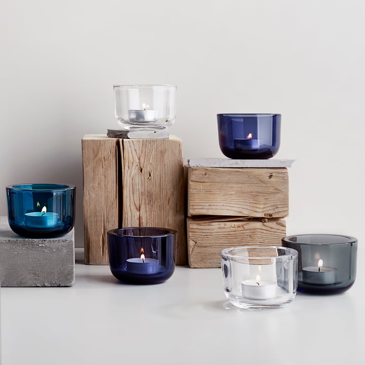 De Iittala - Valkea Tealight Houder 60 mm.