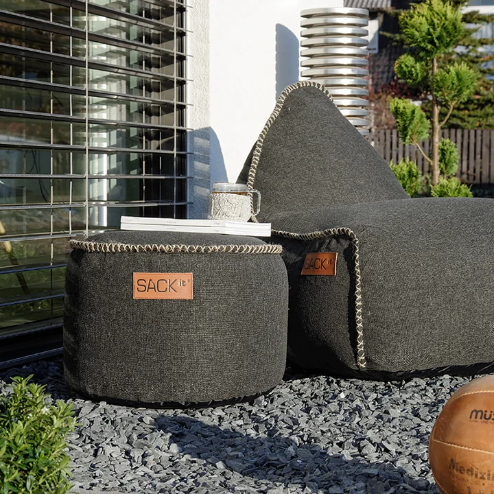 SACK it - RETRO it Drum Outdoor in bruin van Tanja Marx van de blog mx | living