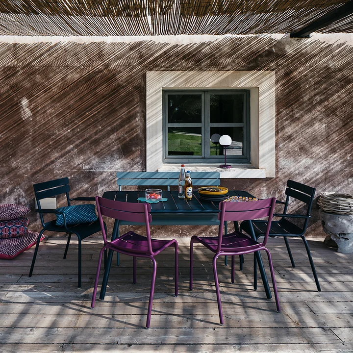 Luxembourg Tuinstoel en tafel van Fermob