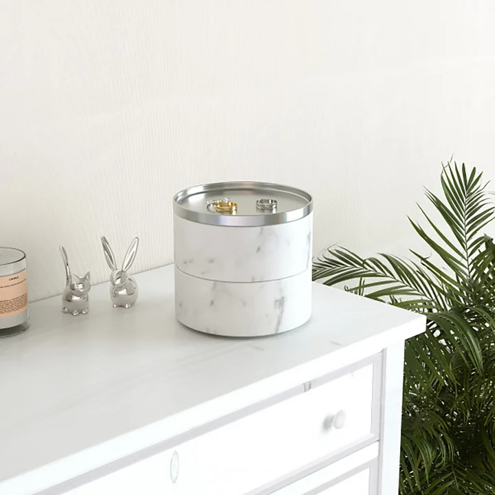 Umbra - Tesora Opslag, wit marmer