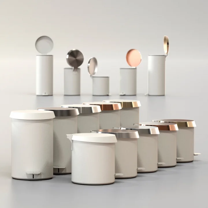 Pedaalemmer in wit van Frost in verschillende maten en varianten