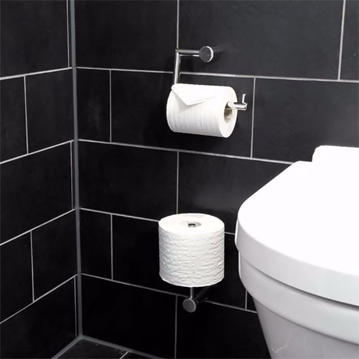 Nova 2 Toiletpapierhouder van Frost aan de muur