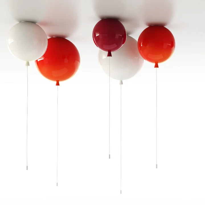 Geheugenplafondlamp van Brokis in verschillende kleuren