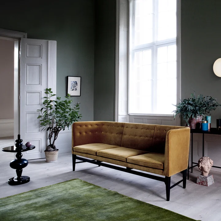 The Moor tapijt AP7 van & tradition 200 x 300 cm in dennengroen