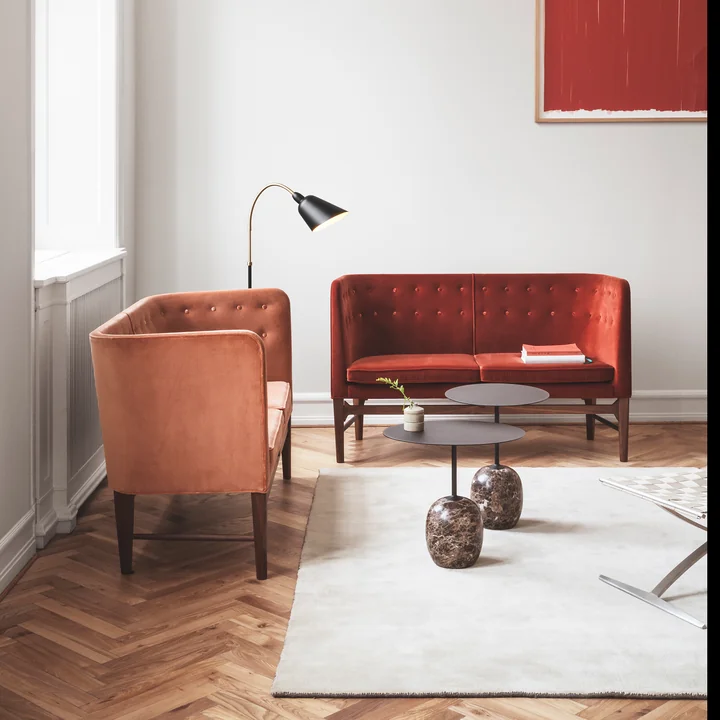 The Moor tapijt AP7 van & tradition 200 x 300 cm in beige dauw