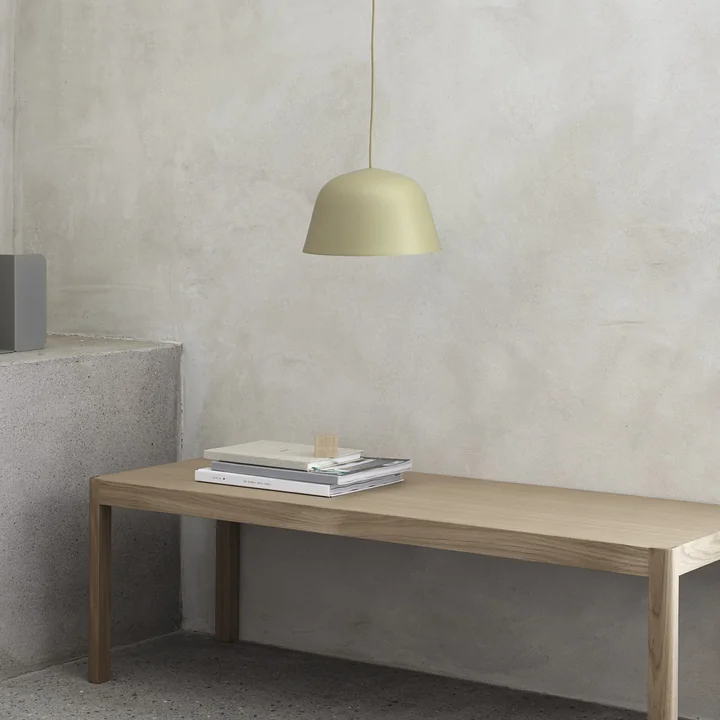 Ambit Hanglamp van Muuto in beige-groen