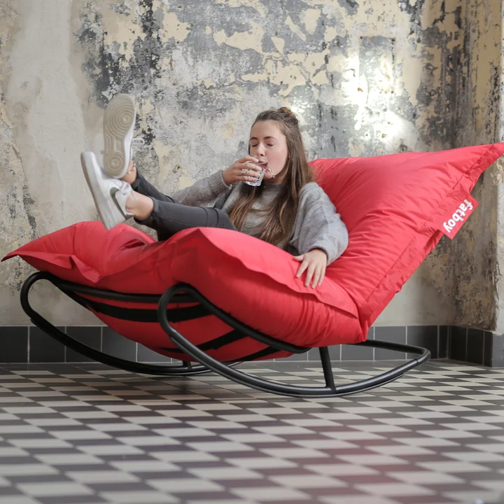 Rock 'n' Roll Lounge Chair met zitzak van Fatboy