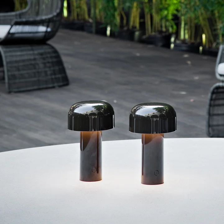 Bellhop Tafellamp op batterijen (LED) van Flos in cioko