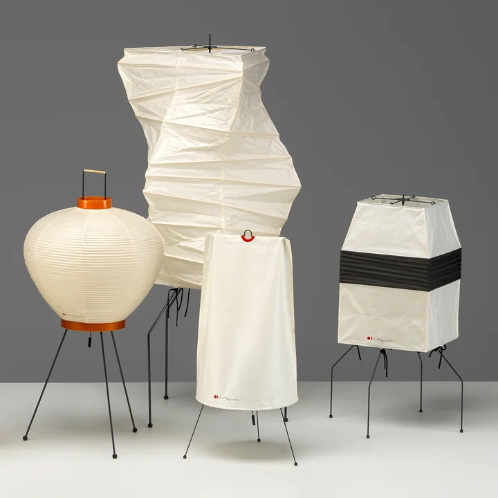 Akari staande lampen van Vitra