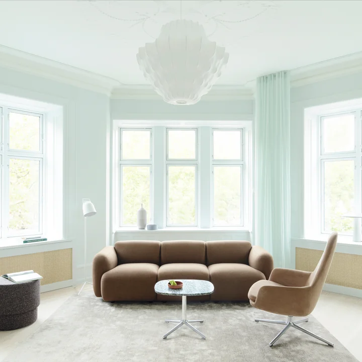 Fantoomhanger groot Ø 81 x H 64 cm van Normann Copenhagen in wit