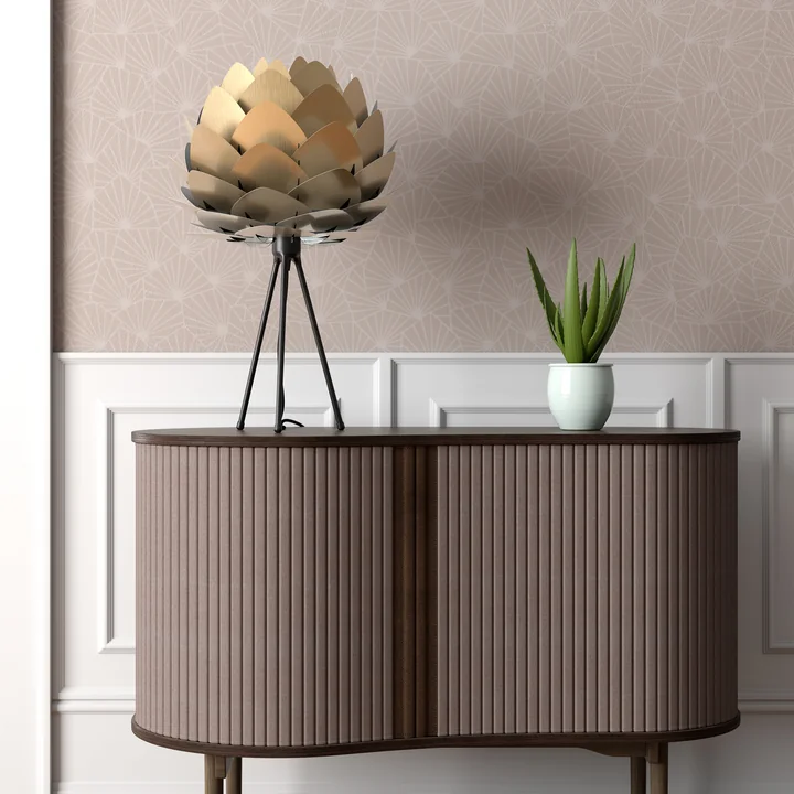 Aluvia lampenkap mini Ø 40 cm van Umage in messing