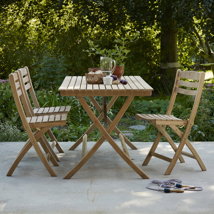 Selandia Tafel 147 x 75 cm van Skagerak in teakhout