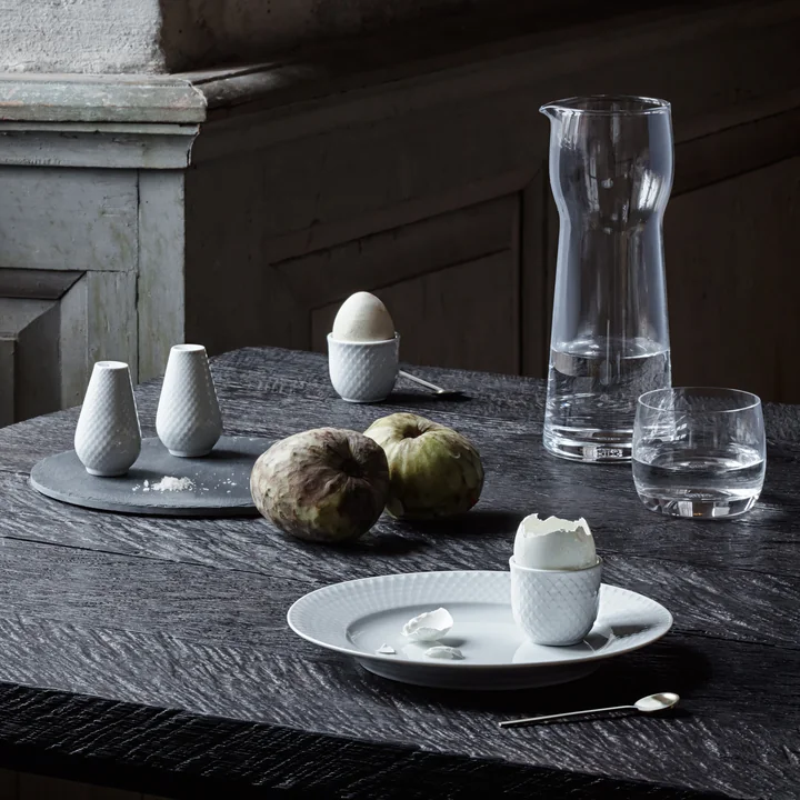 Rhombe Eierdopje van Lyngby Porcelæn