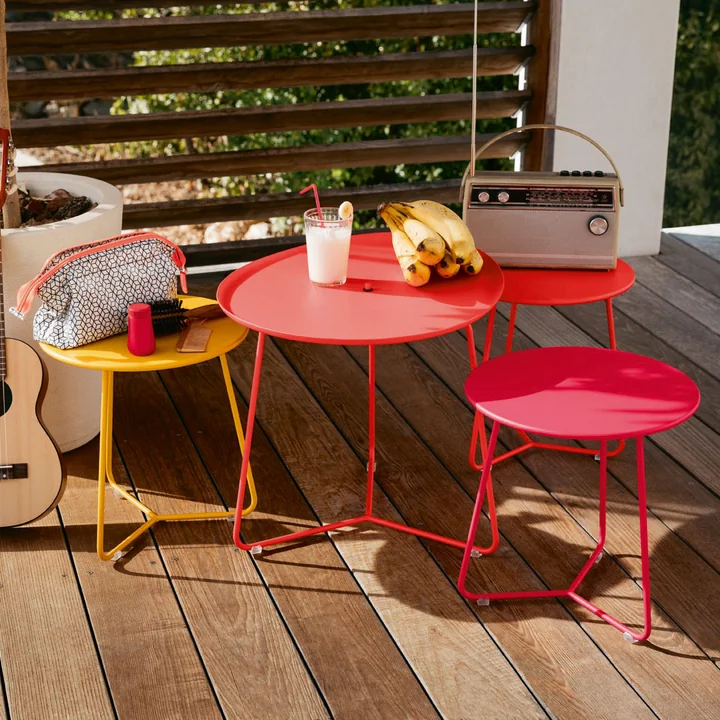 Cocotte Bijzettafel/krukje van Fermob