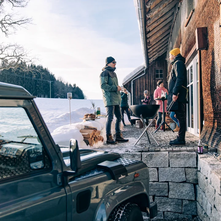 Bowl Vuurschaal met driepoot van höfats