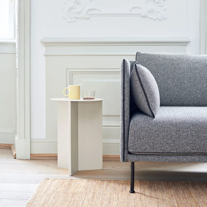 Sleuftafel High Ø 35 x 47 cm van HAY in wit