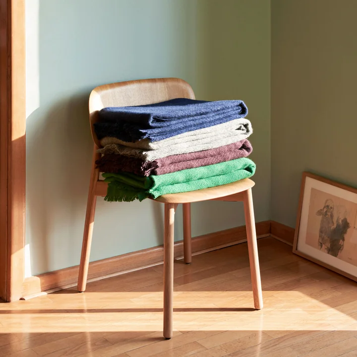 Monowollen deken van HAY in verschillende kleuren