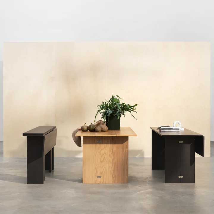 Flip Tafel, 3-voudig vouwen van Design House Stockholm